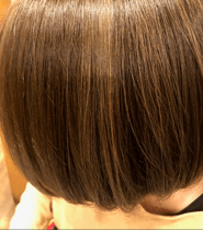髪質改善・美髪チャージS-AQUAカラーコースのアフター